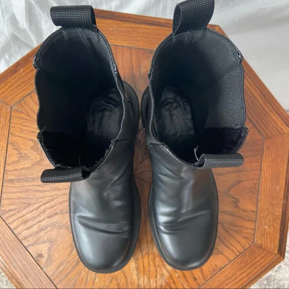 H&M Chunky Chelsea Platform Slip On Boots - Picture 4 of 6